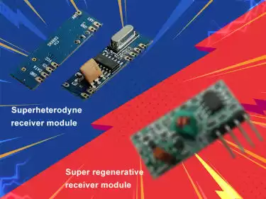 Superheterodyne receiver module PK super regenerative receiver module