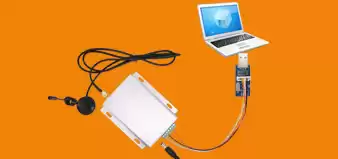 Connection diagram of wireless data transmission module SV6500 and computer