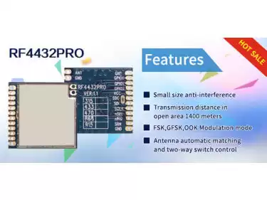 What is a wireless transceiver module and its application