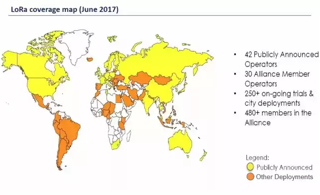 Analysis: The current status of global LoRa network deployment