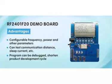 How to use the demo board of 2.4 GHz module to modify parameters