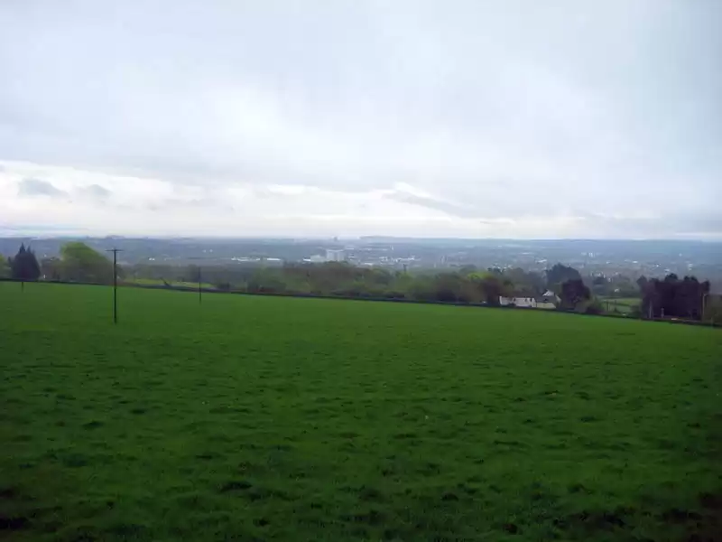 Test environment: the location of the ridge in the northern part of the city