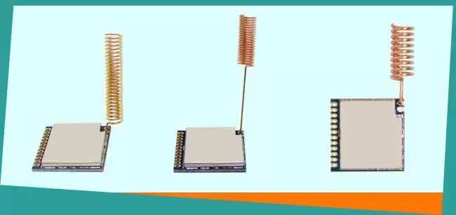 wireless transceiver module with antenna