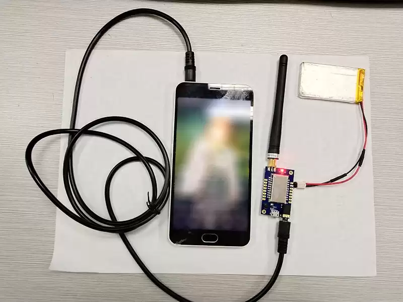 Wiring diagram of wireless audio module SA326-TX