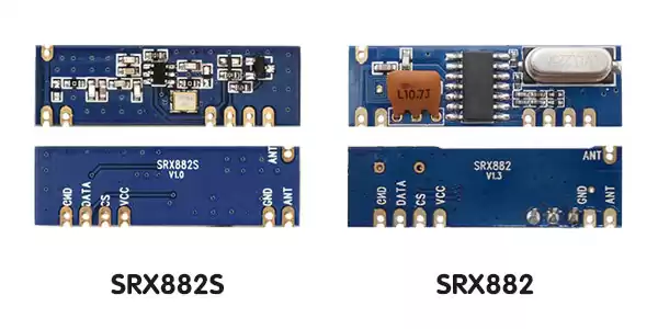 superheterodyne receiver&nbsp;module SRX882S and SRX882