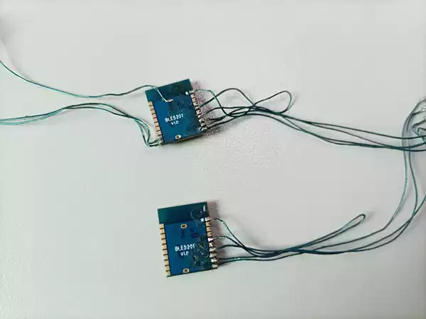 Back view of BLE module BLE5201 bare board wiring
