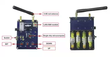 SX1280 LoRa module ranging demo board function tutorial