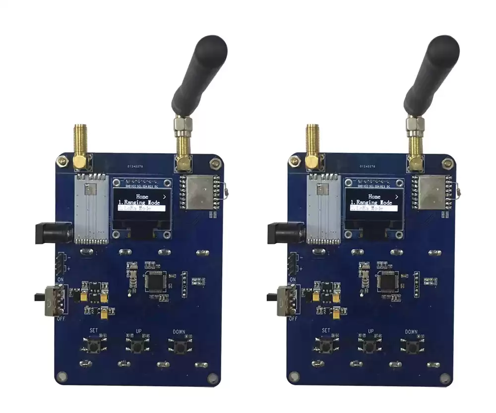 set the parameters of LoRa mode to the same