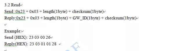 IOT-G010 configuration and communicate protocol-4