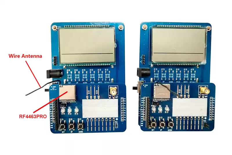 RF&nbsp;module RF4463PRO DEMO function demonstration boards