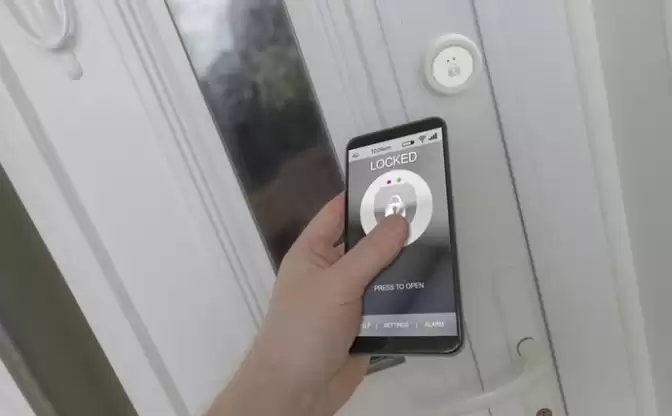 BLE module applied to smart door lock