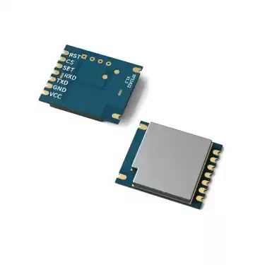 RF51422 is a compact wireless transceiver module with built-in ANT+ protocol interface for various applications