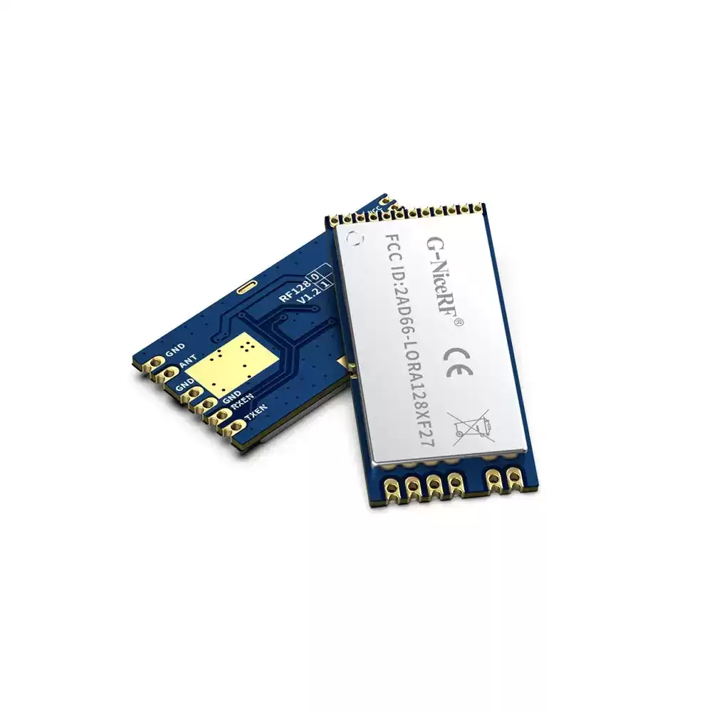 LoRa1280F27 : SX1280 500mW FCC ID & CE-RED Certified 2.4GHz LoRa Module With SPI Interface Power 