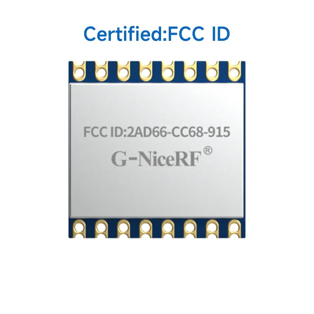LoRa-CC68-915 : FCC ID approved SPI Port LLCC68 Based LoRa Module