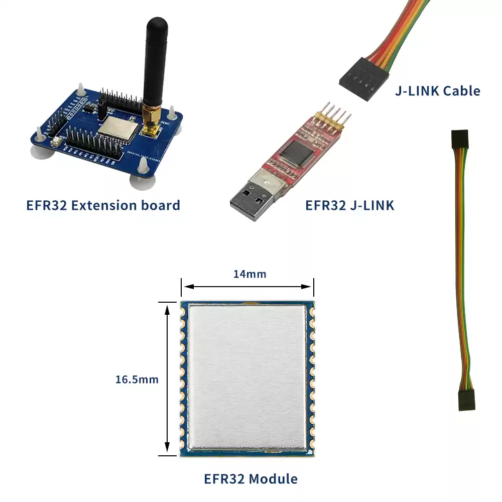 SOC wireless transceiver&nbsp;module EFR32