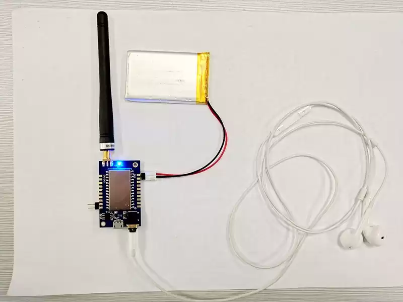 Wiring diagram of wireless audio module SA326-RX