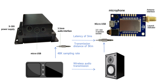 wireless audio module wireless audio module