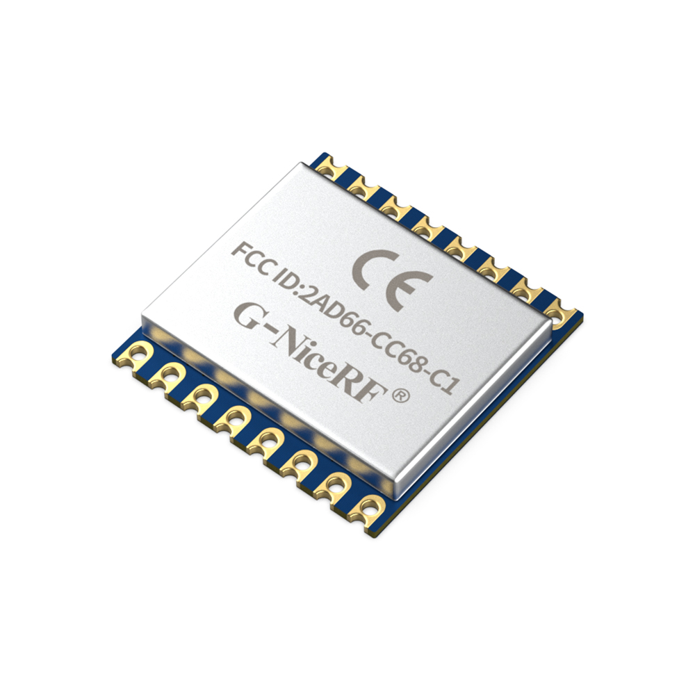 CC68-C1 : LLCC68 FCC ID & CE-RED Certified  LoRa Module With SPI Interface