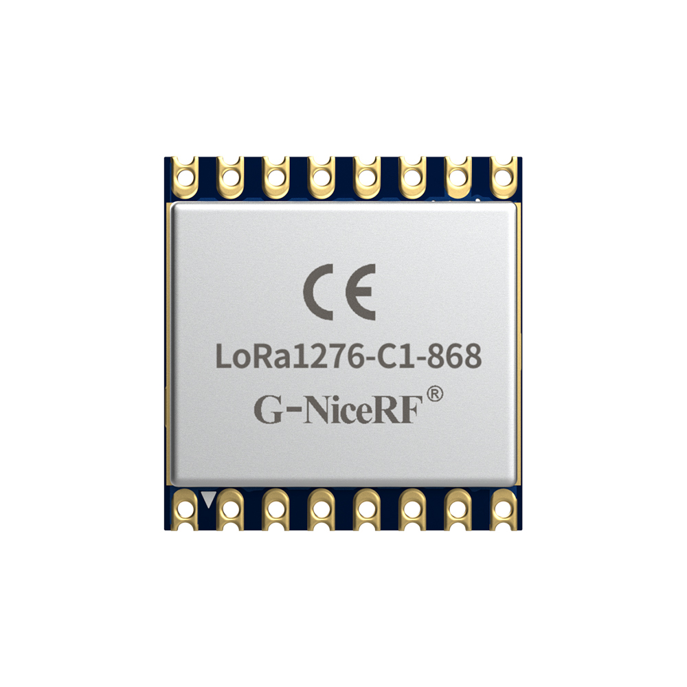 LoRa1276-C1-868 : SX1276 868MHz 100mW CE-RED Certified LoRa Module With ESD Protection