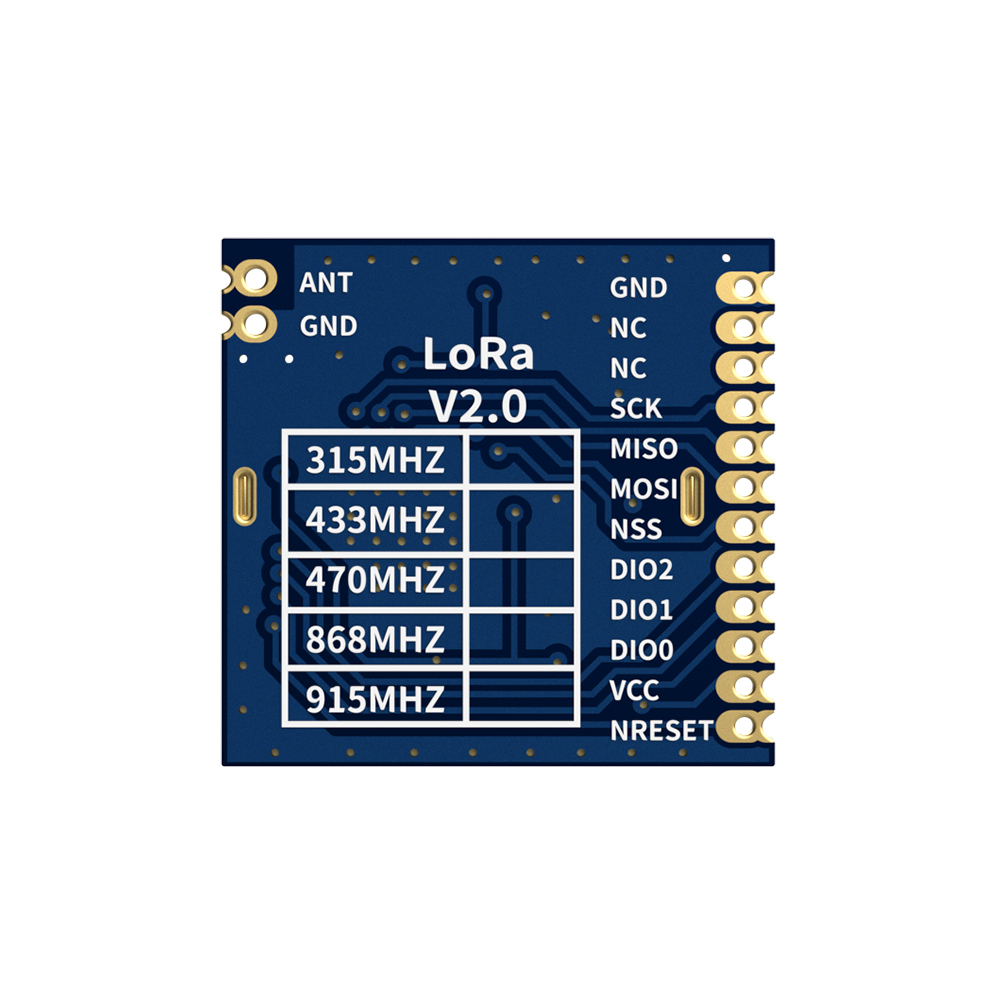 LoRa1276-868: SX1276 868MHz  LoRa Module With ESD Protection