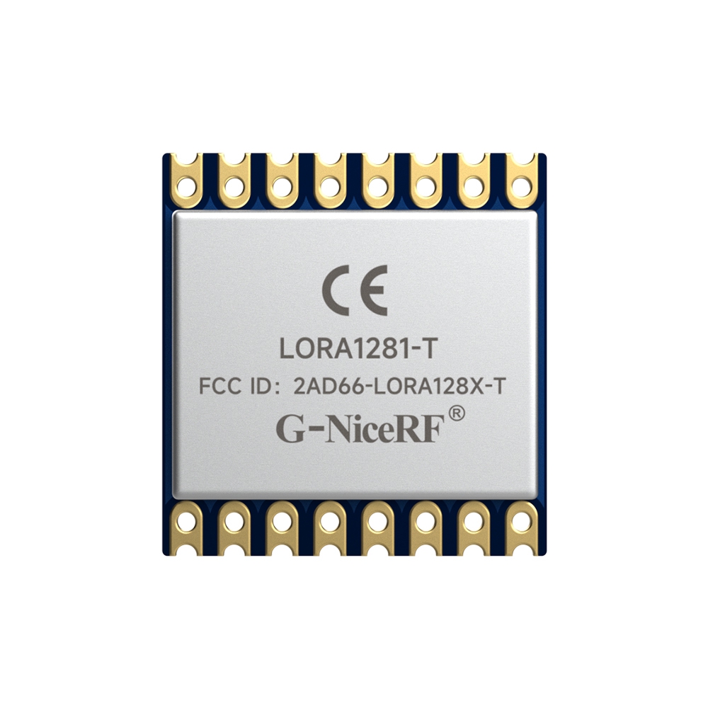 LoRa128X-T : SX1280/SX1281 2.4GHz FCC ID & CE-RED Certified TCXO Ranging Module