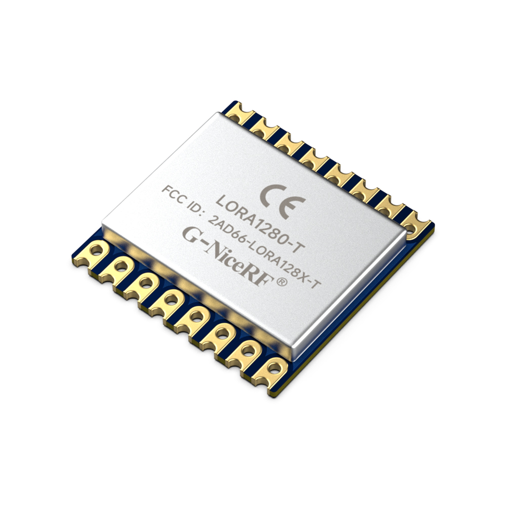 LoRa128X-T : SX1280/SX1281 2.4GHz FCC ID & CE-RED Certified TCXO Ranging Module