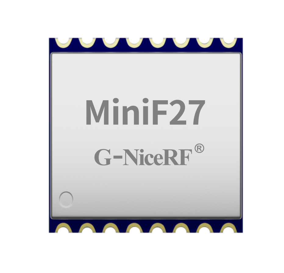 MiniF27：800mw  LoRa Wireless transceiver module 