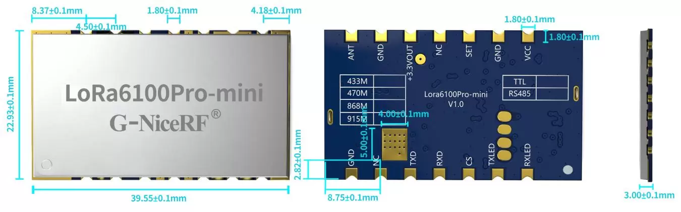 Next-Generation Networking Module: LoRa6100Pro-mini &mdash; Same Power in a Smaller Size