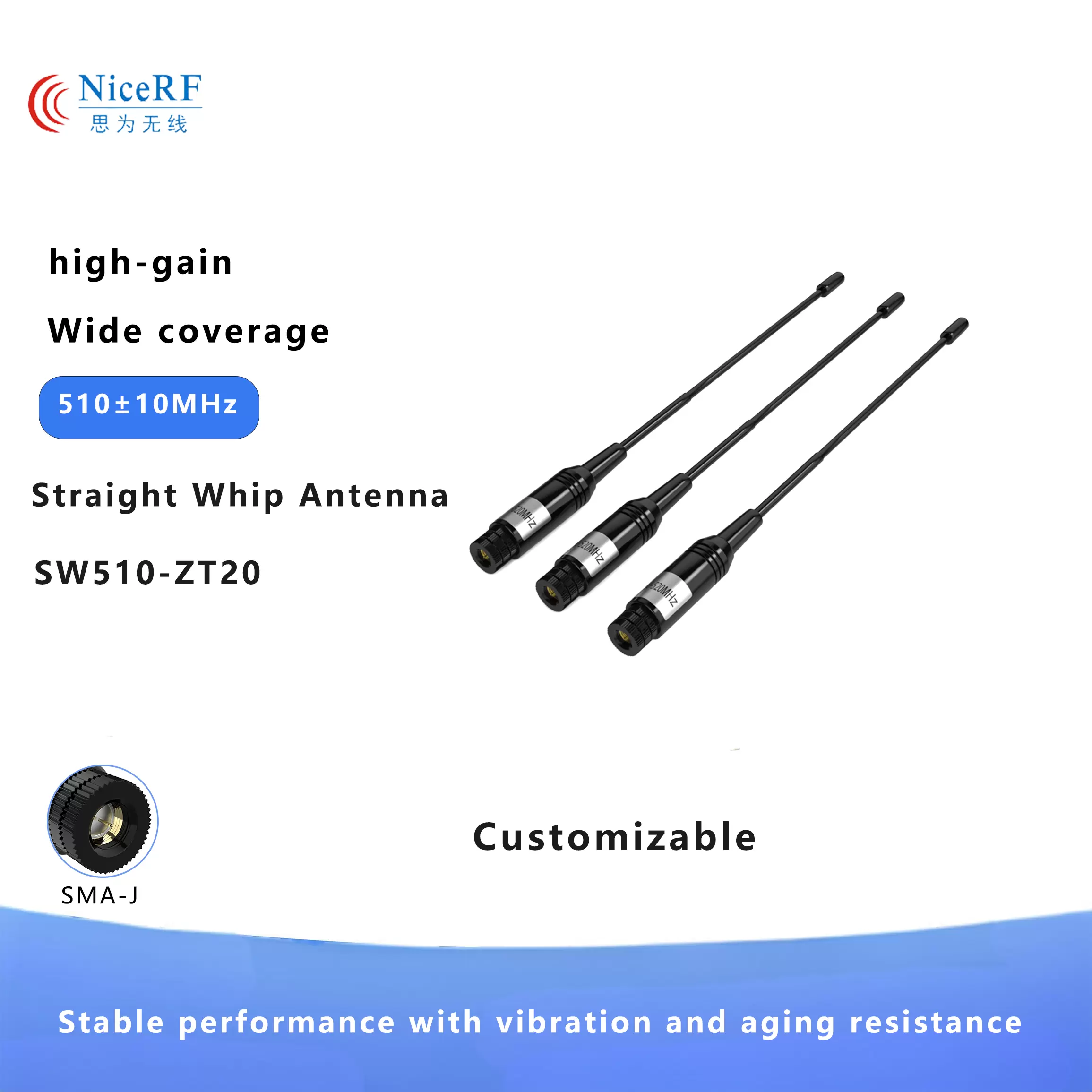 Overview of the Performance of High-Gain Foldable Rod and Straight Whip Antennas