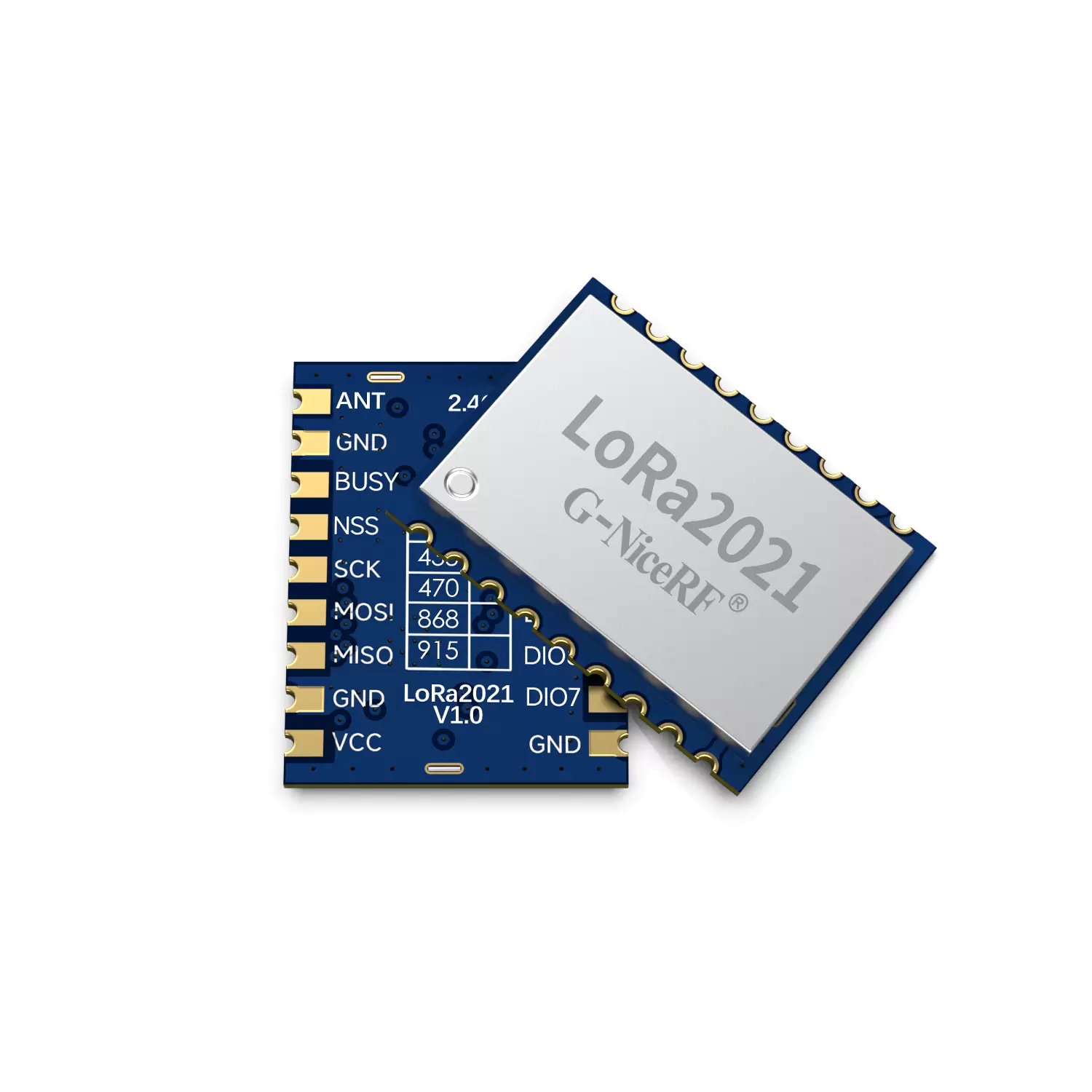 LoRa2021: 160mW Multi-Band Wireless Communication Module