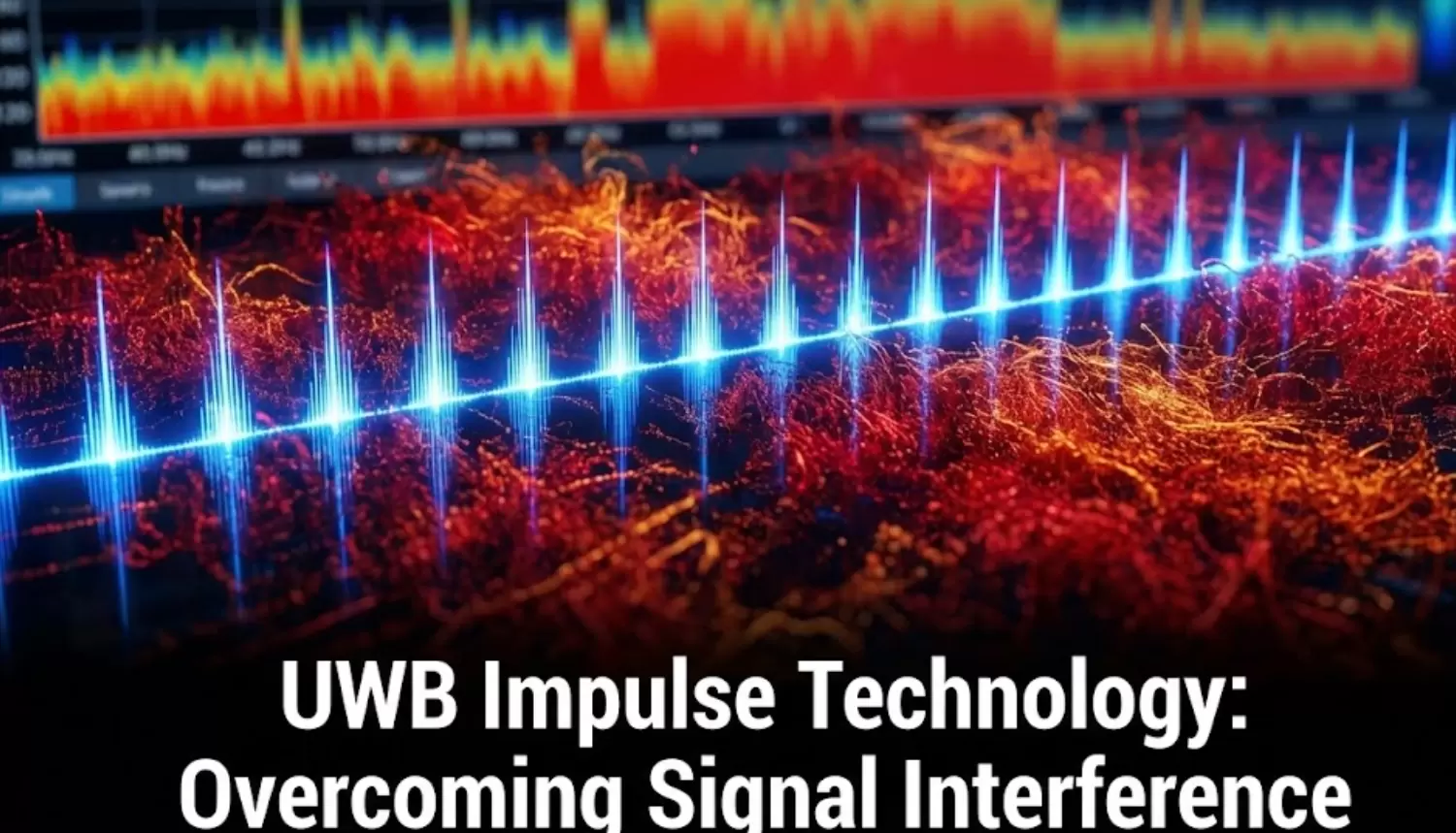 Visualizing UWB Impulse Technology Overcoming Signal Interference. Visualizing UWB Impulse Technology Overcoming Signal Interference.